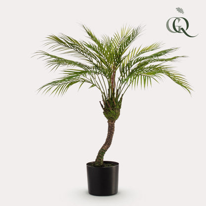 Kunstplant - Chamaedorea - Bergpalm - 85 cm - Forestbloom