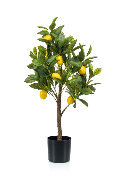 Kunstplant - Citrus Limonia - Citroenboom - 75 cm - Forestbloom