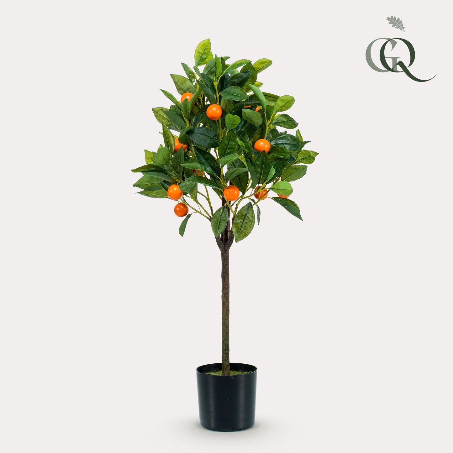 Kunstplant - Citrus Sinensis - Sinaasappelboom - 75 cm - Forestbloom