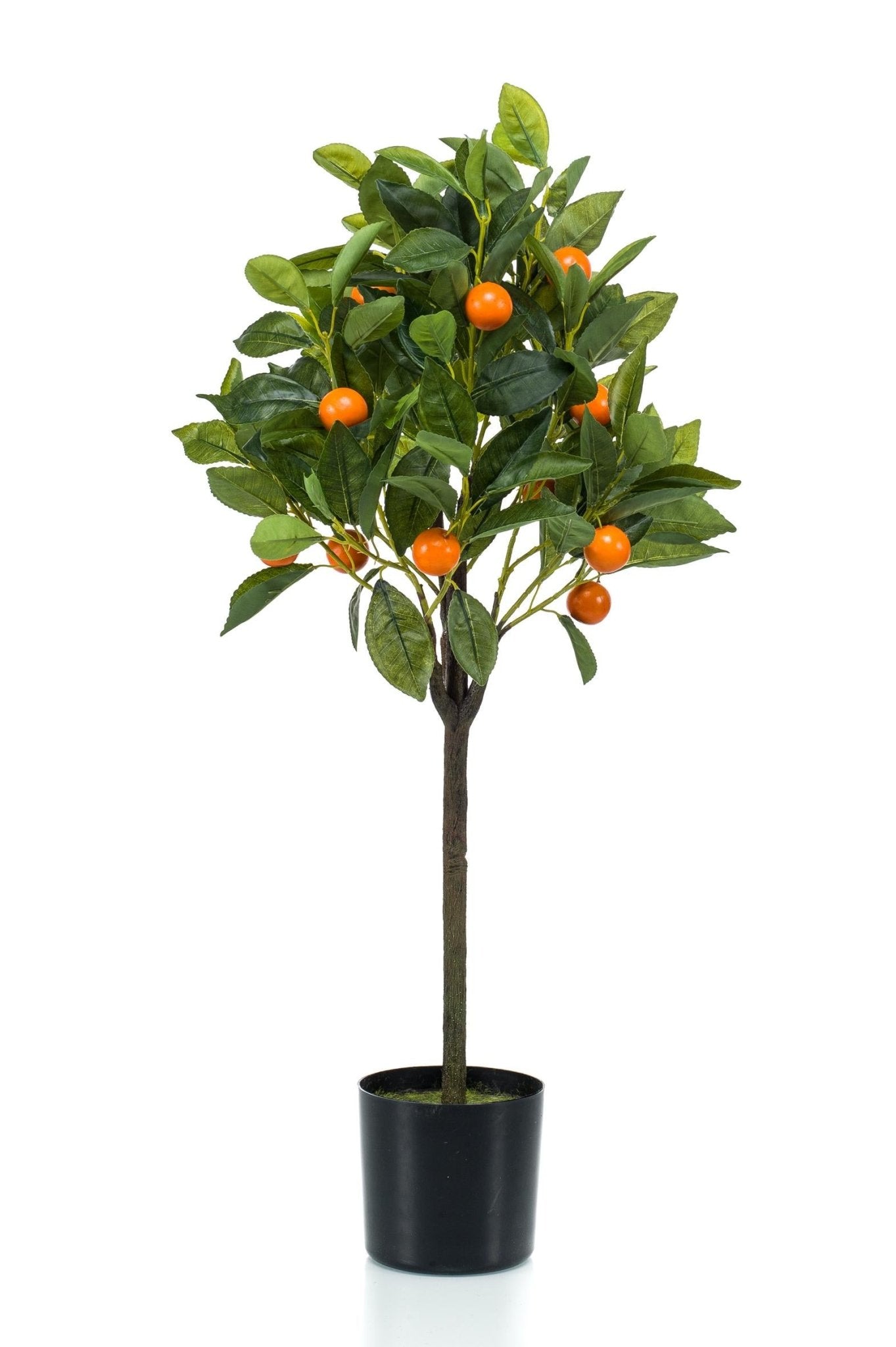 Kunstplant - Citrus Sinensis - Sinaasappelboom - 75 cm - Forestbloom