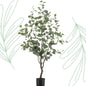Kunstplant - Eucalyptus - Blauwe Gomboom - 120 cm - Forestbloom