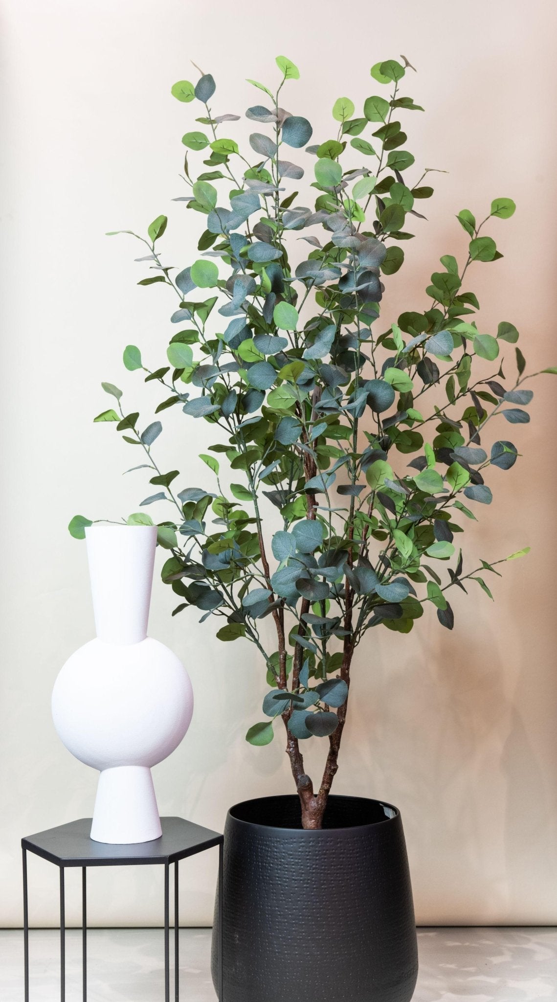 Kunstplant - Eucalyptus - Blauwe Gomboom - 180 cm - Forestbloom