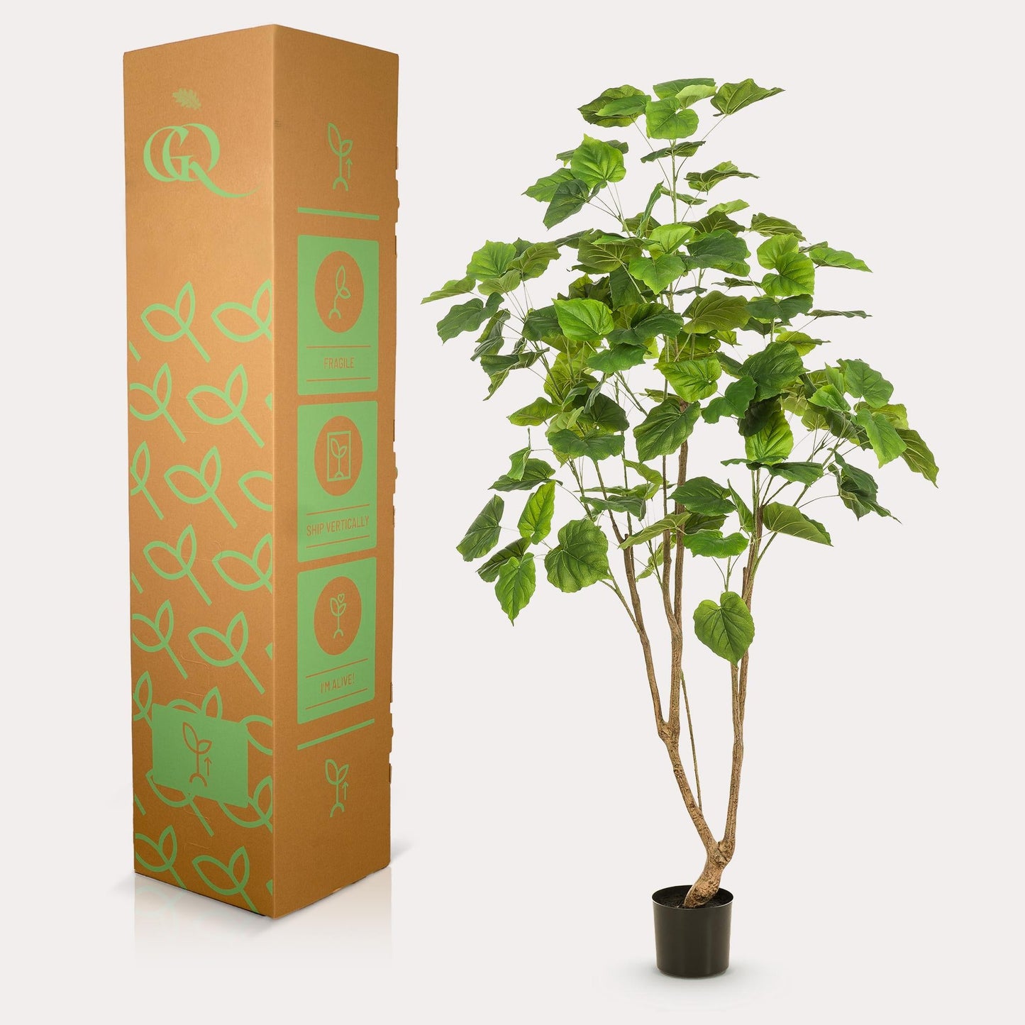 Kunstplant - Ficus umbellate - Afrikaanse vijg - 180 cm - Forestbloom