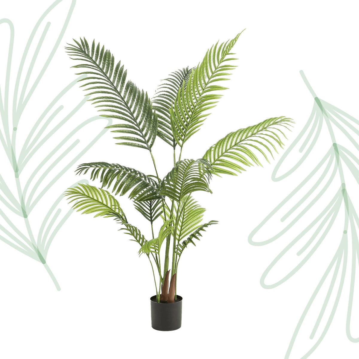 Kunstplant - Howea Forsteriana - 140 cm - Forestbloom