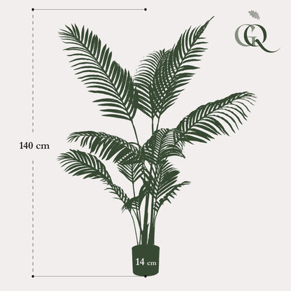 Kunstplant - Howea Forsteriana - 140 cm - Forestbloom