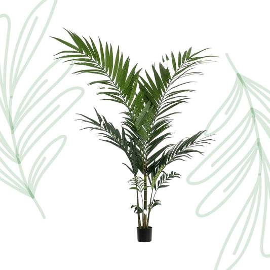 Kunstplant - Kentiapalm - 150 cm - Forestbloom