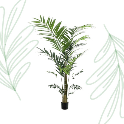 Kunstplant - Kentiapalm - 210 cm - Forestbloom