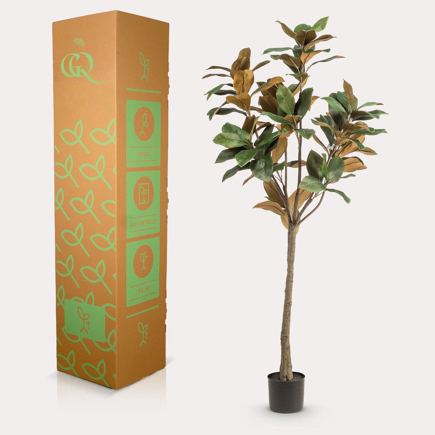 Kunstplant - Magnolia Grandiflora - 150 cm - Forestbloom