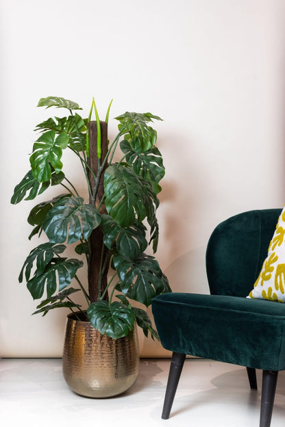 Kunstplant - Monstera Deliciosa - 120 cm - Forestbloom