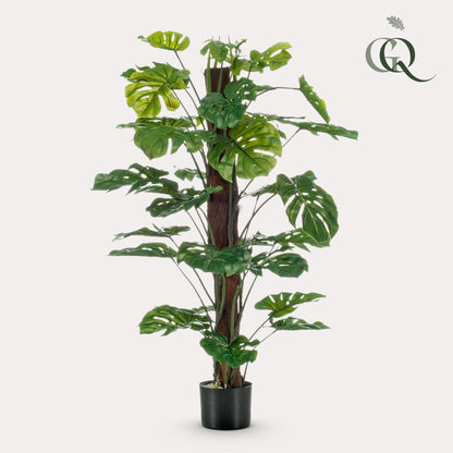 Kunstplant - Monstera Deliciosa - 120 cm - Forestbloom