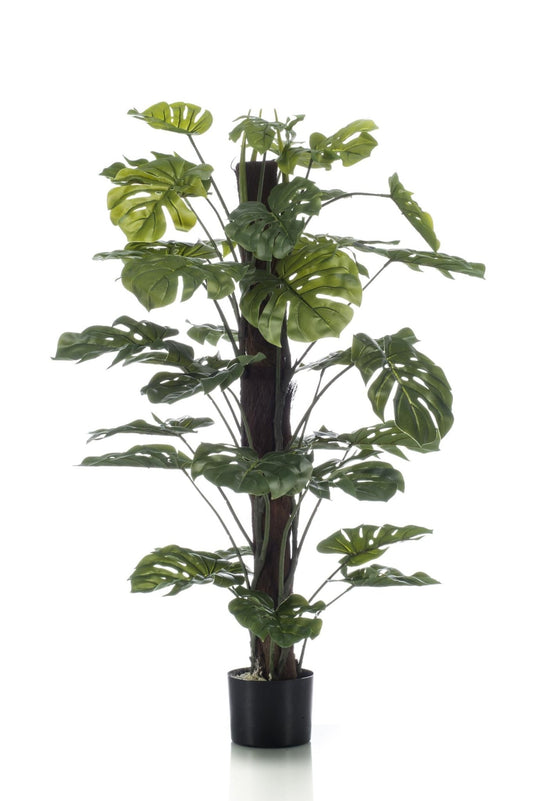 Kunstplant - Monstera Deliciosa - 120 cm - Forestbloom