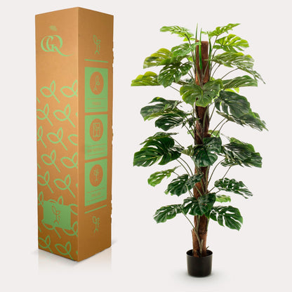 Kunstplant - Monstera Deliciosa - 150 cm - Forestbloom