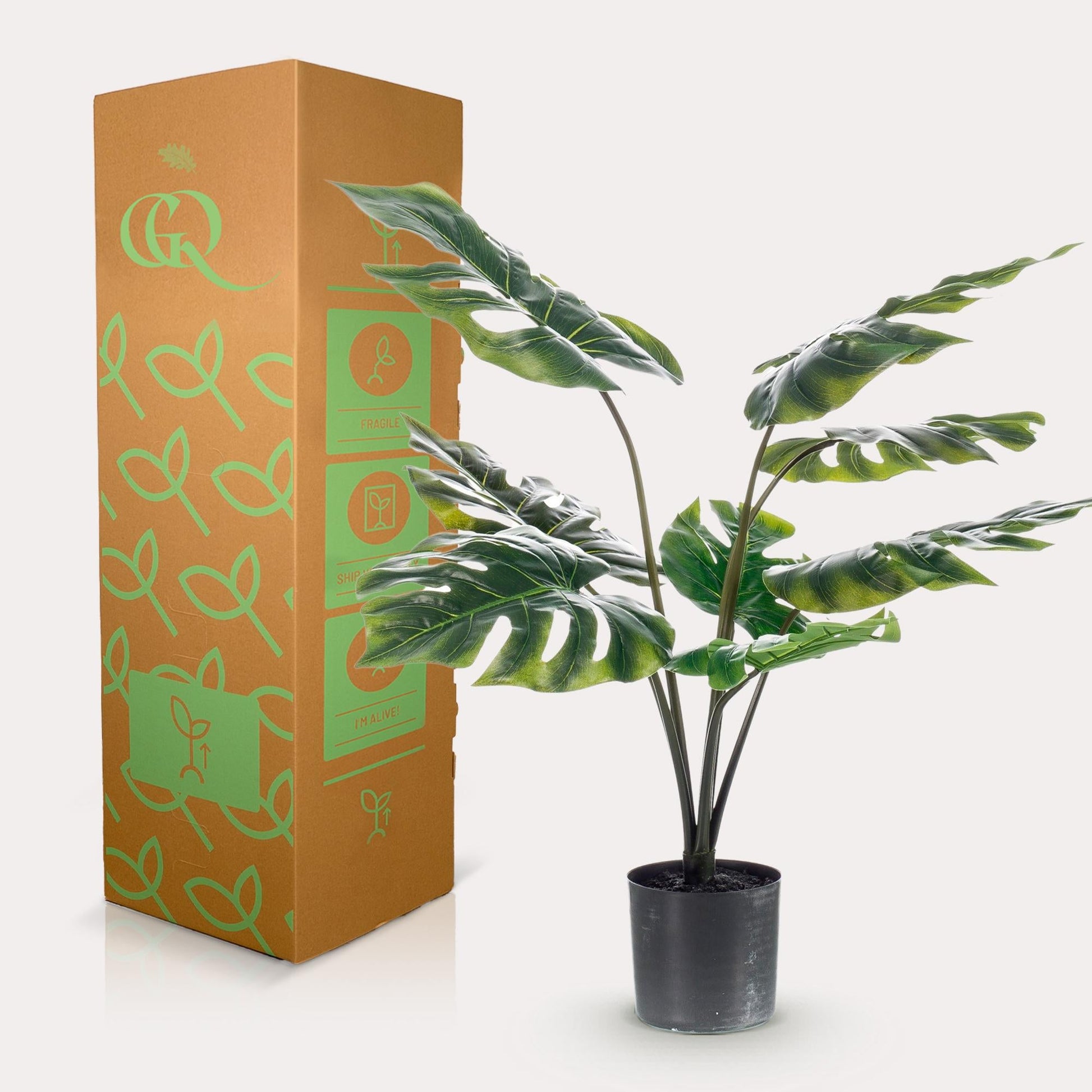 Kunstplant - Monstera Deliciosa - 65 cm - Forestbloom