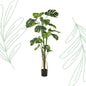 Kunstplant - Monstera - Gatenplant - 180 cm - Forestbloom