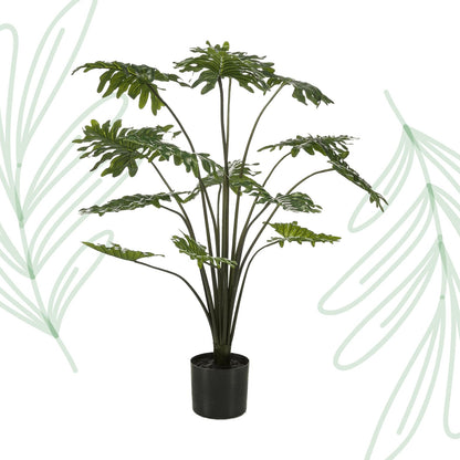 Kunstplant - Philodendron - 105 cm - Forestbloom