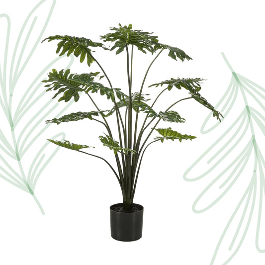 Kunstplant - Philodendron - 105 cm - Forestbloom