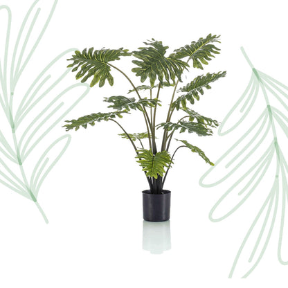 Kunstplant - Philodendron - 80 cm - Forestbloom