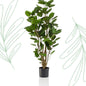 Kunstplant - Polyscias - Aralia - 105 cm - Forestbloom