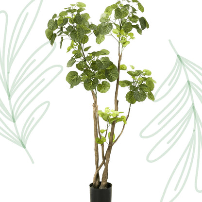 Kunstplant - Polyscias - Aralia - 135 cm - Forestbloom