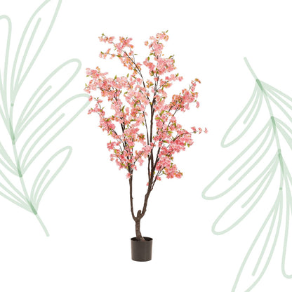 Kunstplant - Prunus - Kersenbloesem - 210cm - Forestbloom