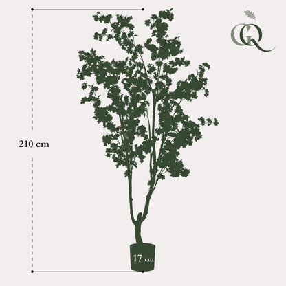 Kunstplant - Prunus - Kersenbloesem - 210cm - Forestbloom