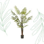 Kunstplant - Rumohra Adiantiformis - Ledervaren - 150 cm - Forestbloom