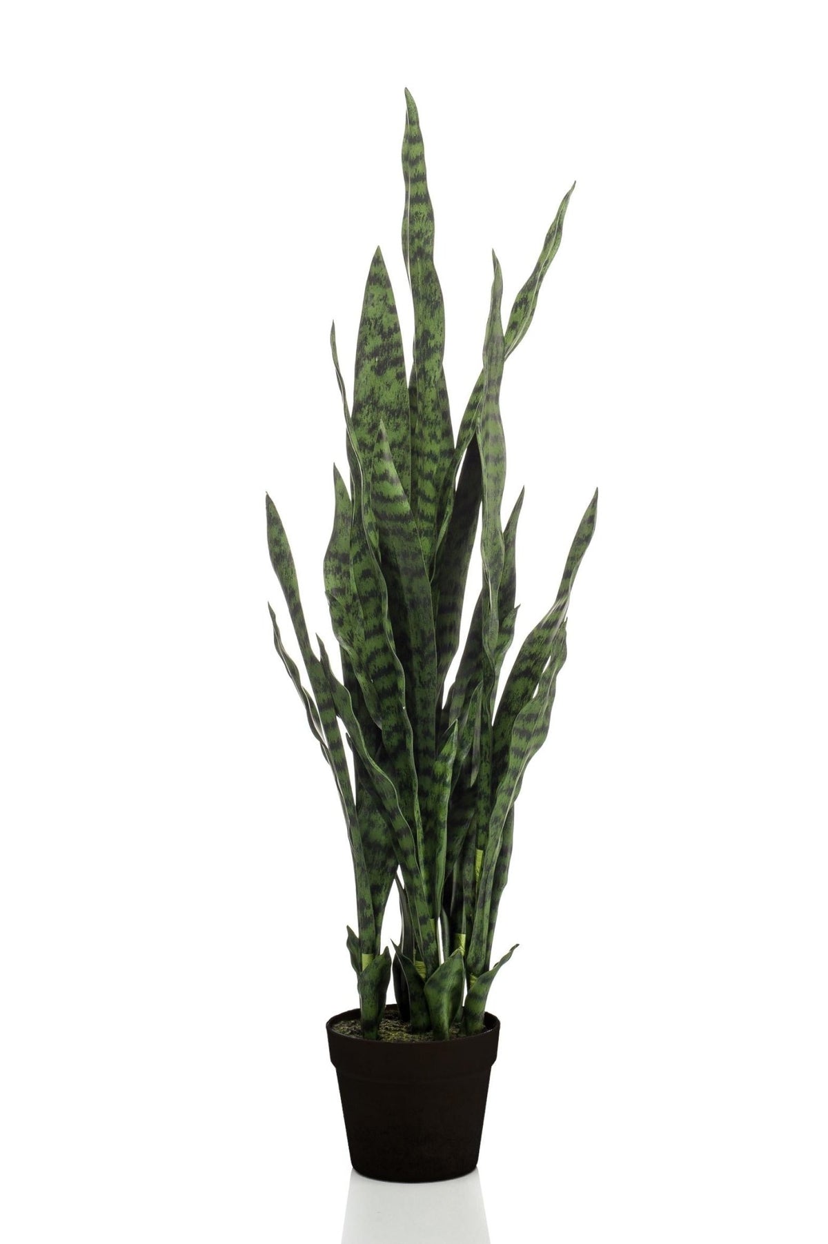 Kunstplant - Sanseveria black coral - Vrouwentong - 97 cm - Forestbloom