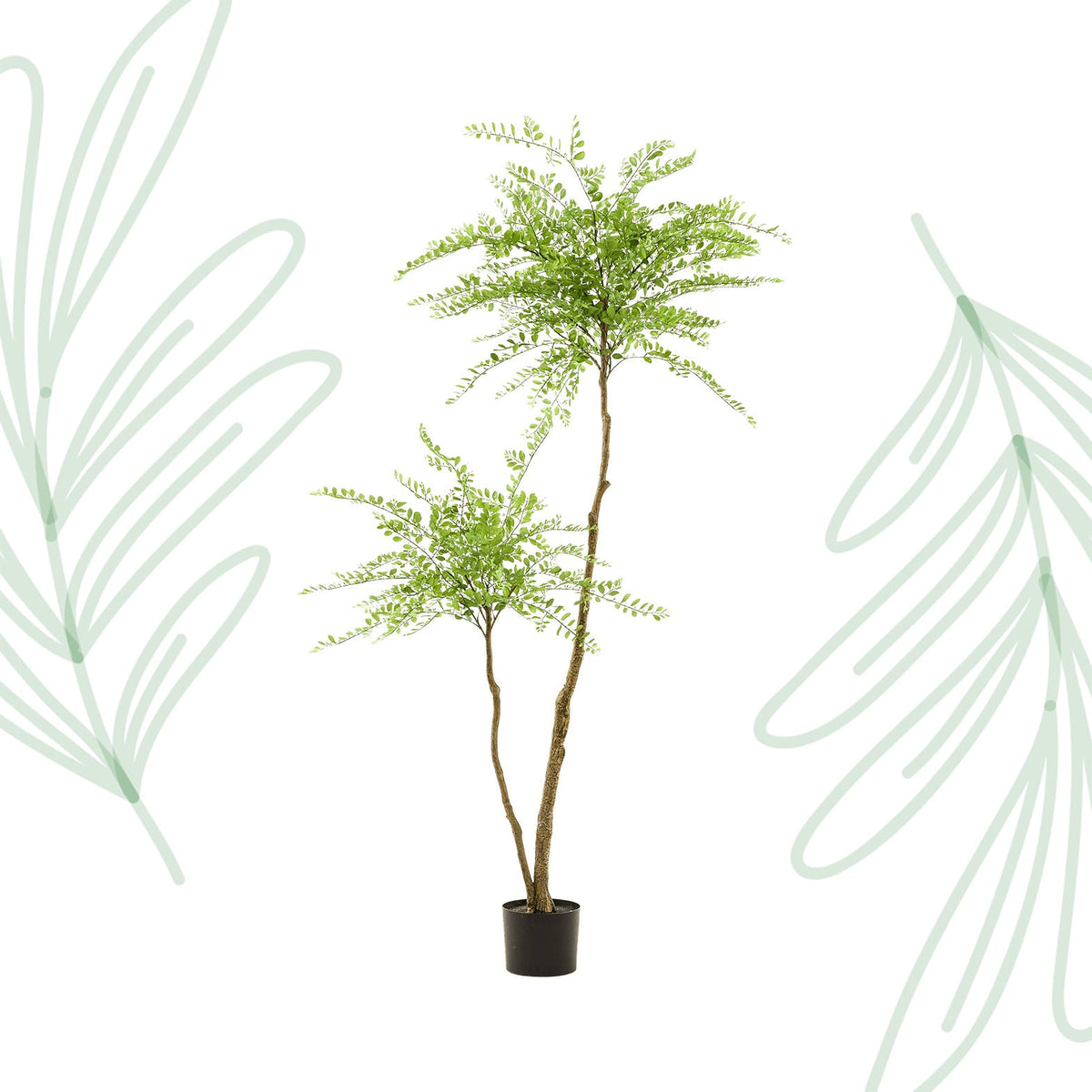 Kunstplant - Sophora tree - Honingboom - 190 cm - Forestbloom