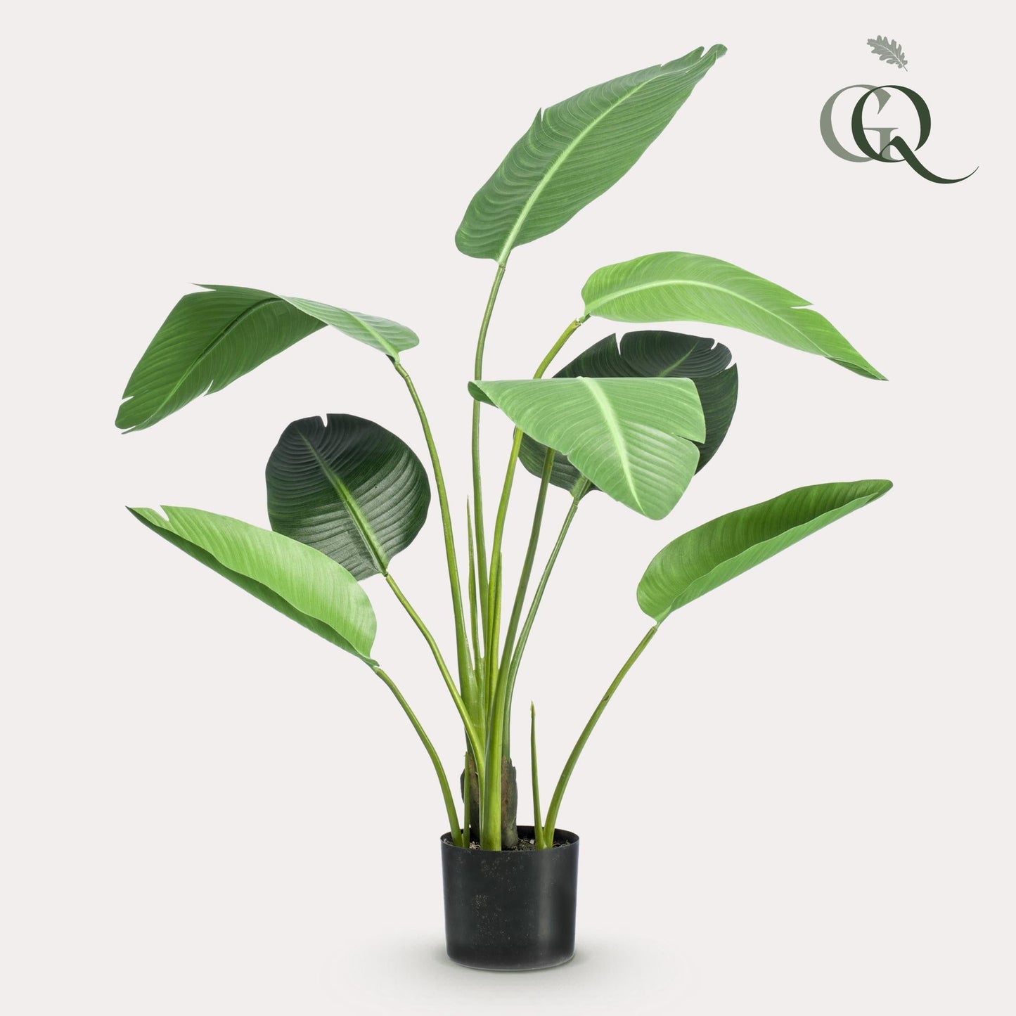 Kunstplant - Strelitzia Nicolai - Paradijsvogelbloem - 120 cm - Forestbloom