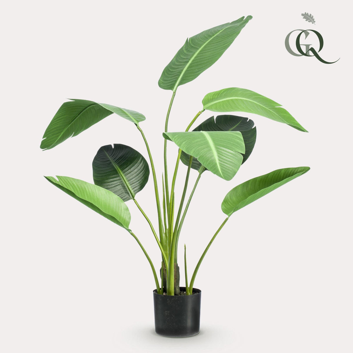 Kunstplant - Strelitzia Nicolai - Paradijsvogelbloem - 120 cm - Forestbloom