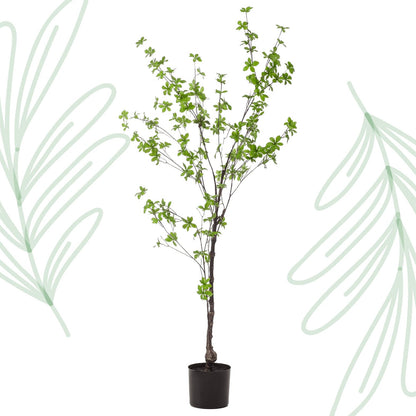 Kunstplant - Tropaeolum Speciosum - Oost Indische Kers - 150 cm - Forestbloom