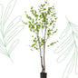 Kunstplant - Tropaeolum Speciosum - Oost Indische Kers - 210 cm - Forestbloom