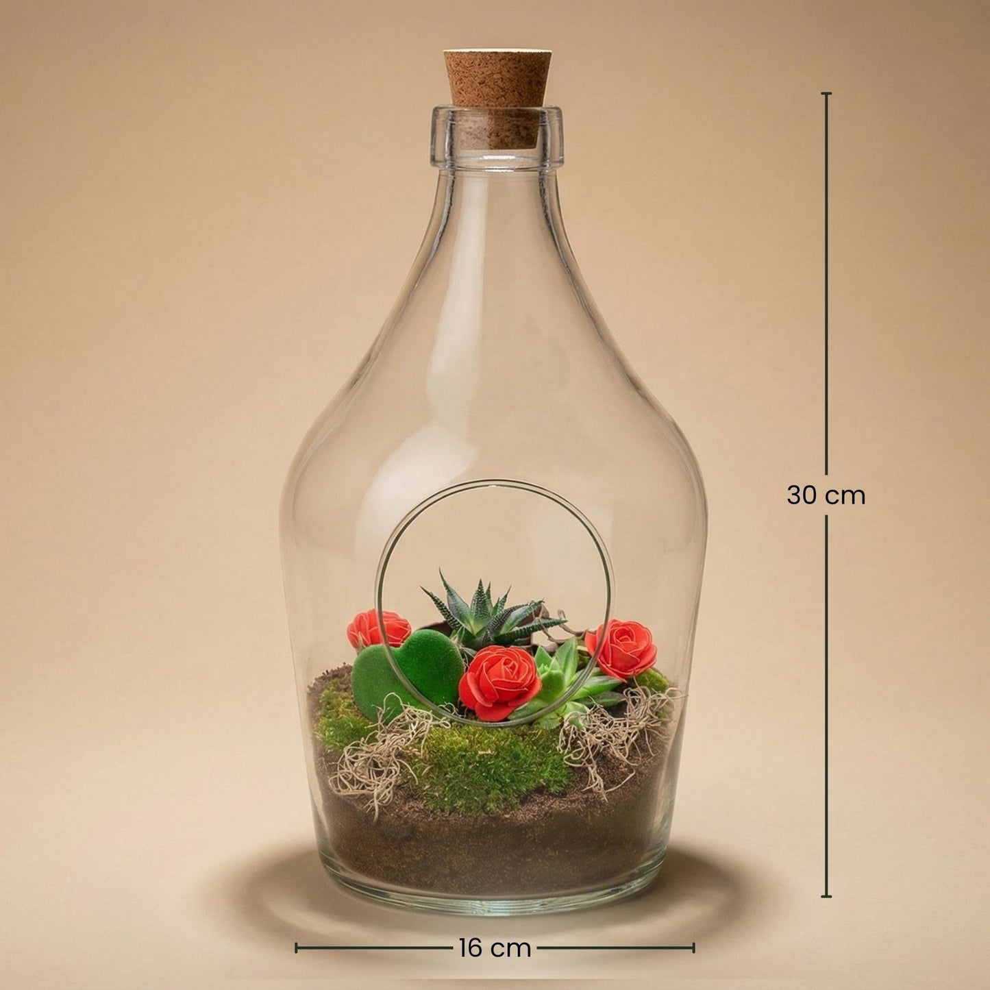 Love in a Bottle - DIY Open Planten terrarium - Forestbloom