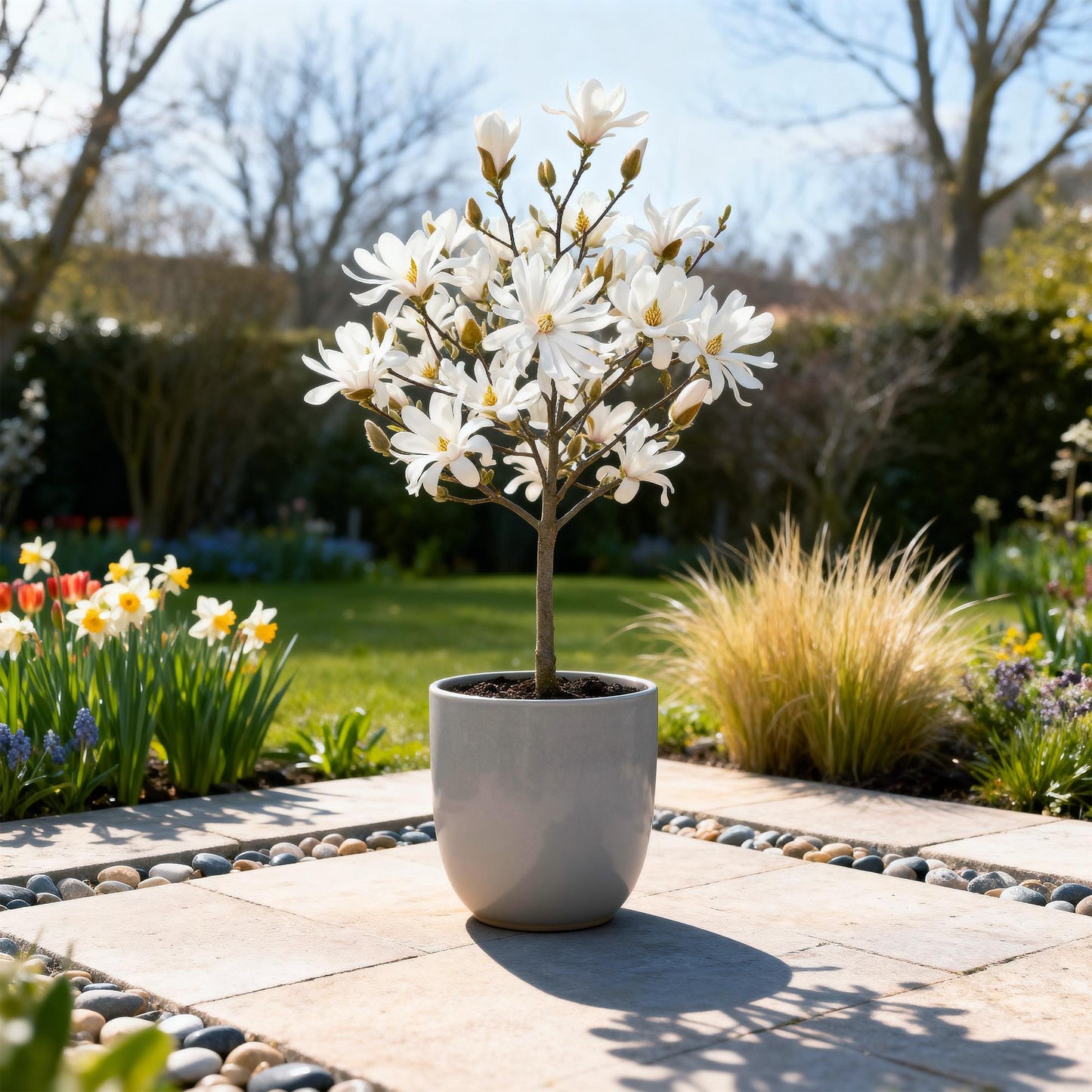 Plant op Stam - Magnolia stellata -Terras Plant - Winterhard - Forestbloom