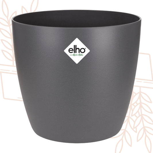 Pot elho Brussels Round Antraciet D30 x H27 - Forestbloom