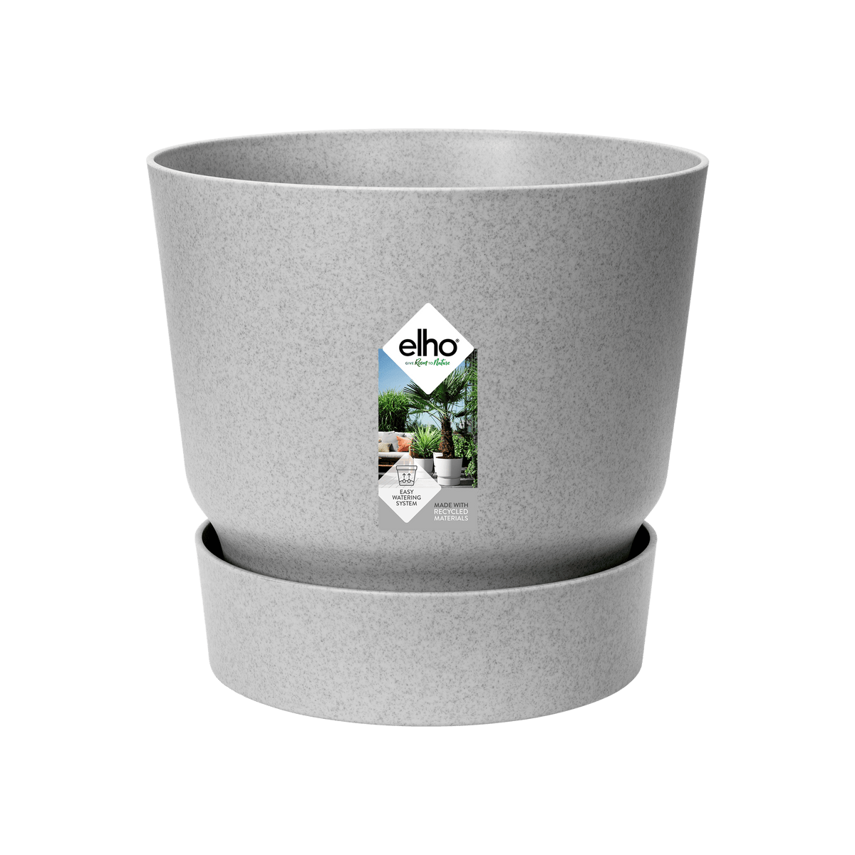 Pot elho Greenville Round groen - D14 x H13 - Forestbloom