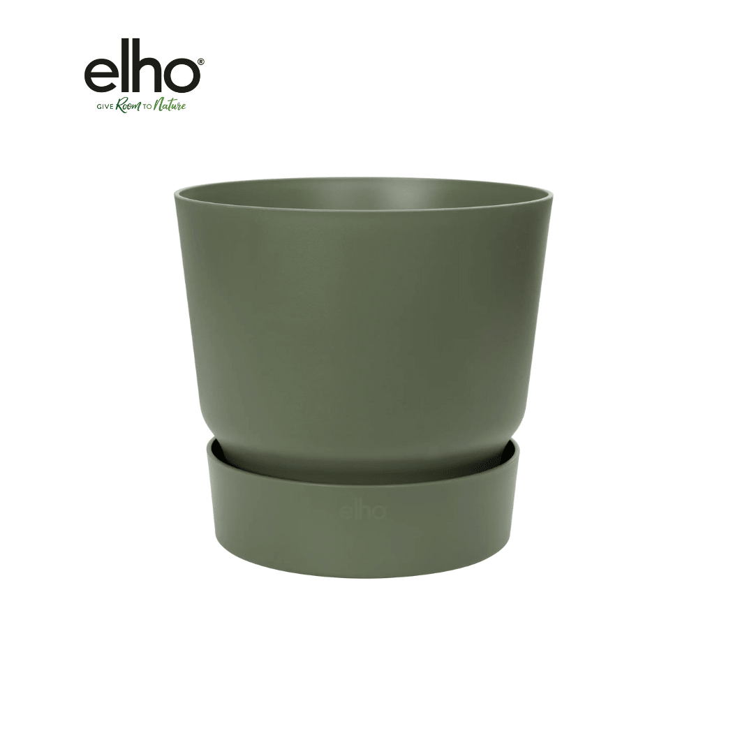 Pot elho Greenville Round groen - D18 x H17 - Forestbloom