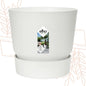 Pot elho Greenville Round wit - D14 x H13 - Forestbloom
