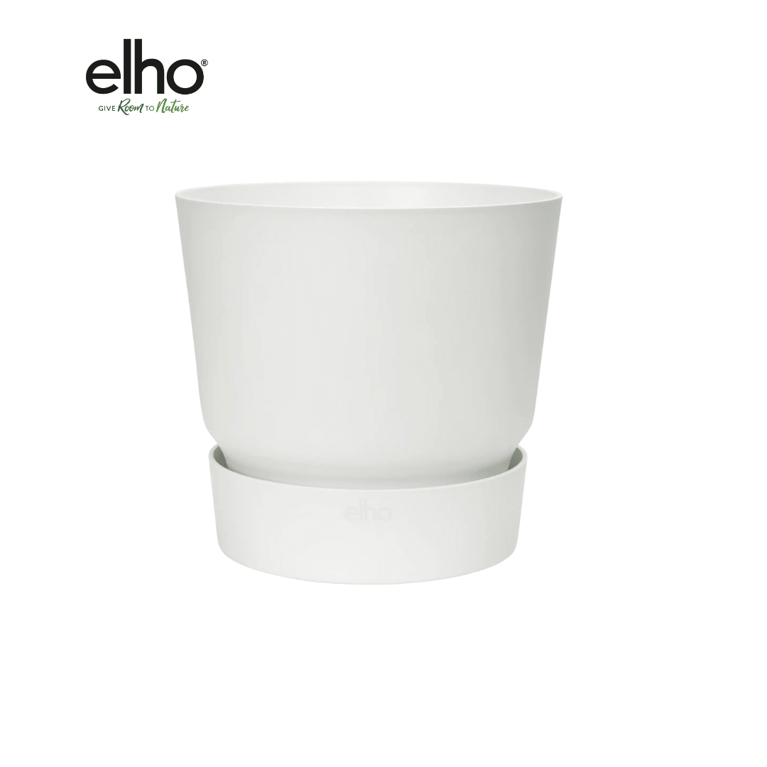 Pot elho Greenville Round wit - D24 x H23 - Forestbloom