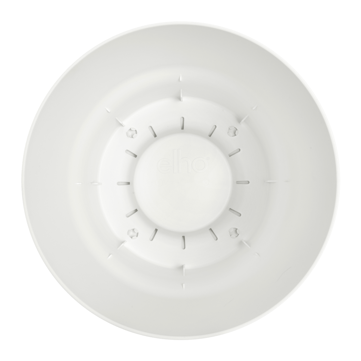 Pot elho Greenville Round wit - D30 x H28 - Forestbloom