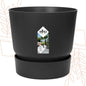 Pot elho Greenville Round zwart - D14 x H13 - Forestbloom