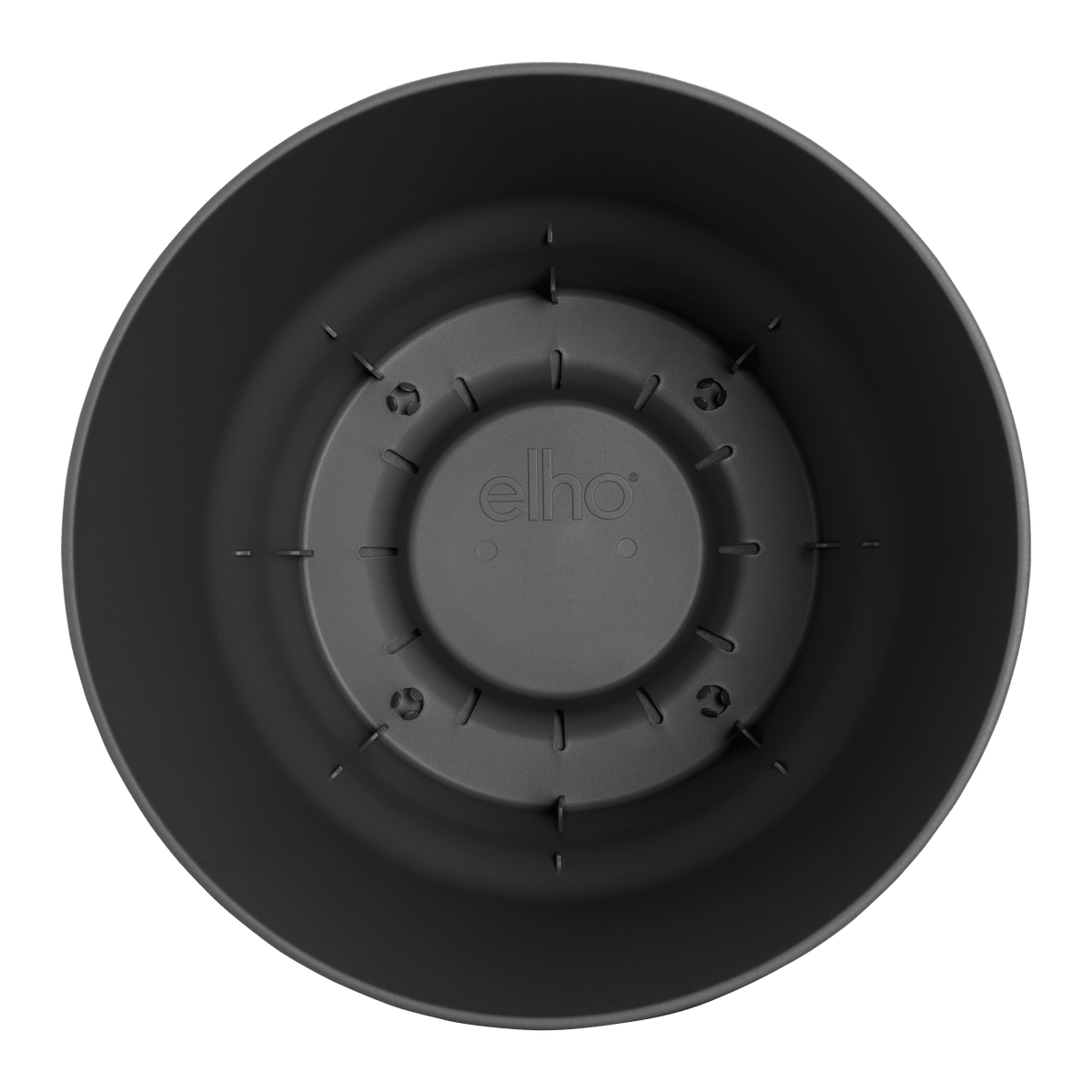Pot elho Greenville Round zwart - D14 x H13 - Forestbloom