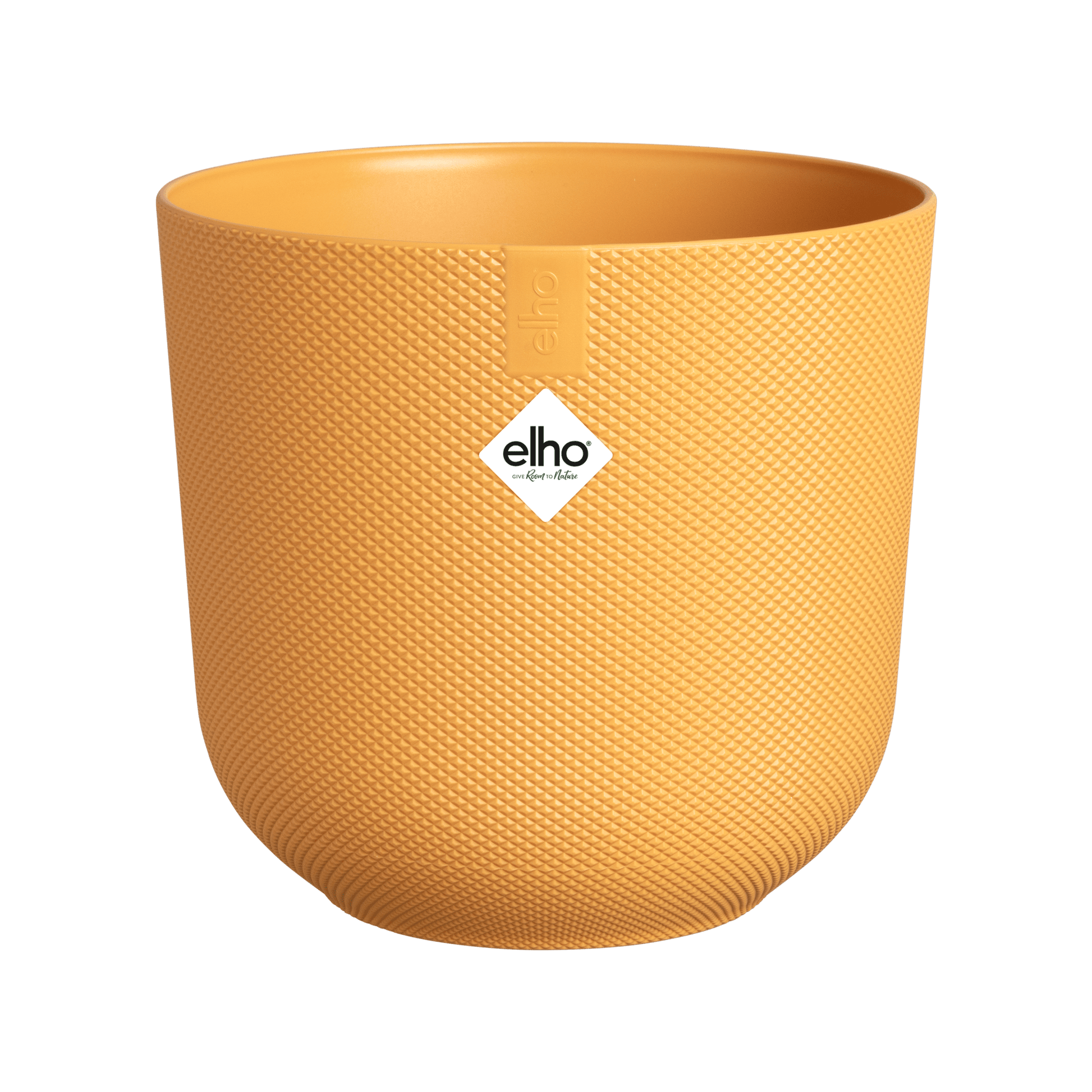 Pot elho Jazz Round amber yellow - D14 x H13 - Forestbloom