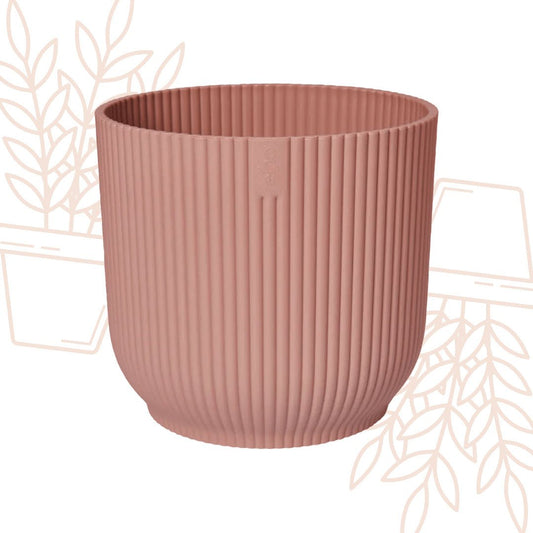 Pot elho Vibes Fold Round roze - D14 x H13 - Forestbloom