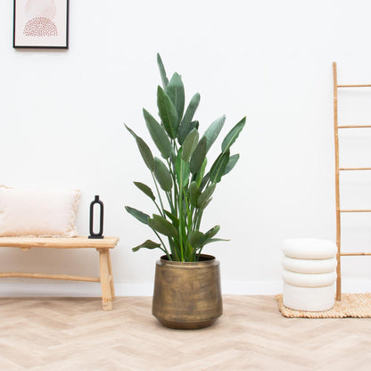 Pot Indigo Vintage Gold D33 x H31 - Forestbloom