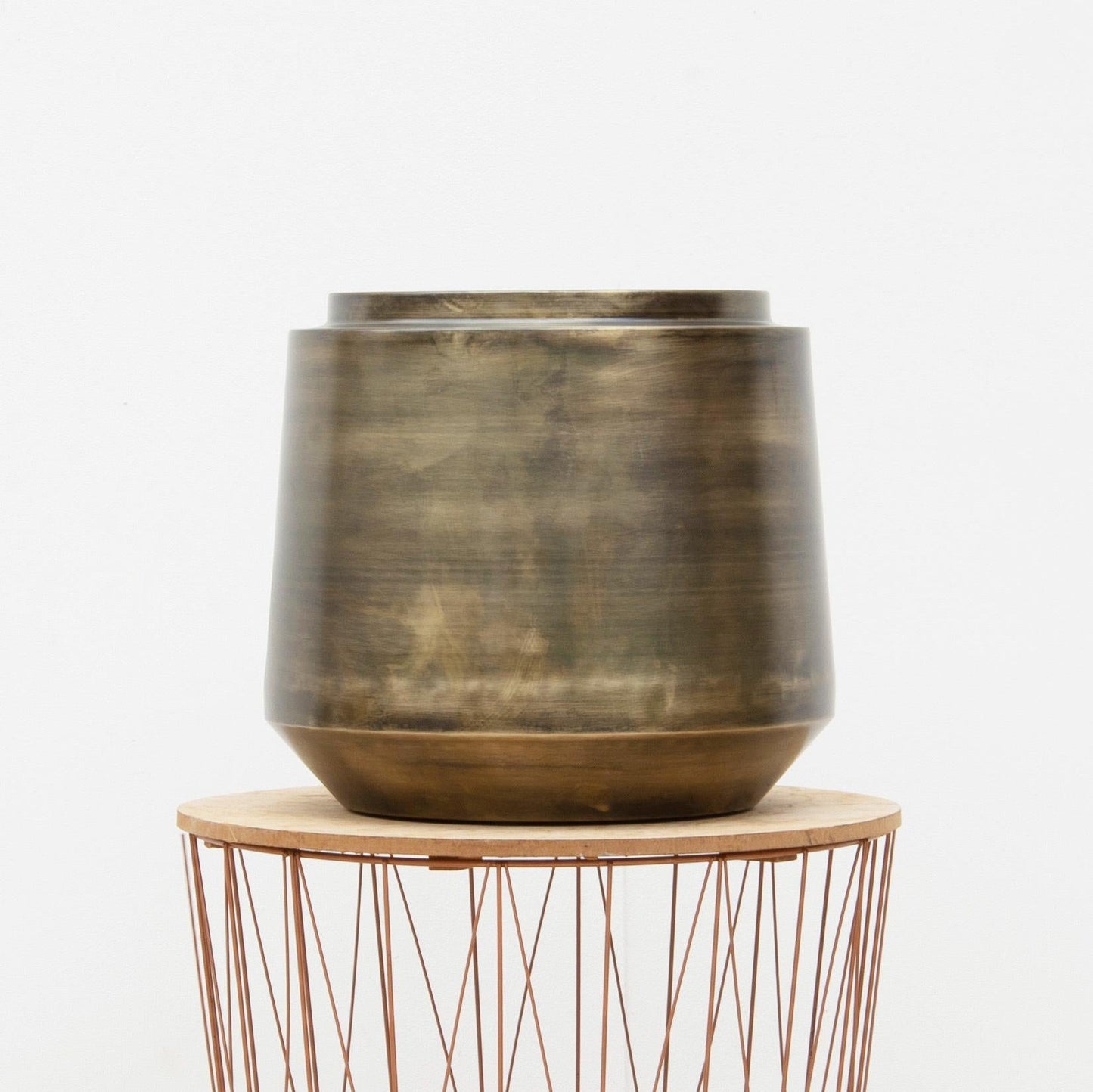 Pot Indigo Vintage Gold - D46 x H41 - Forestbloom