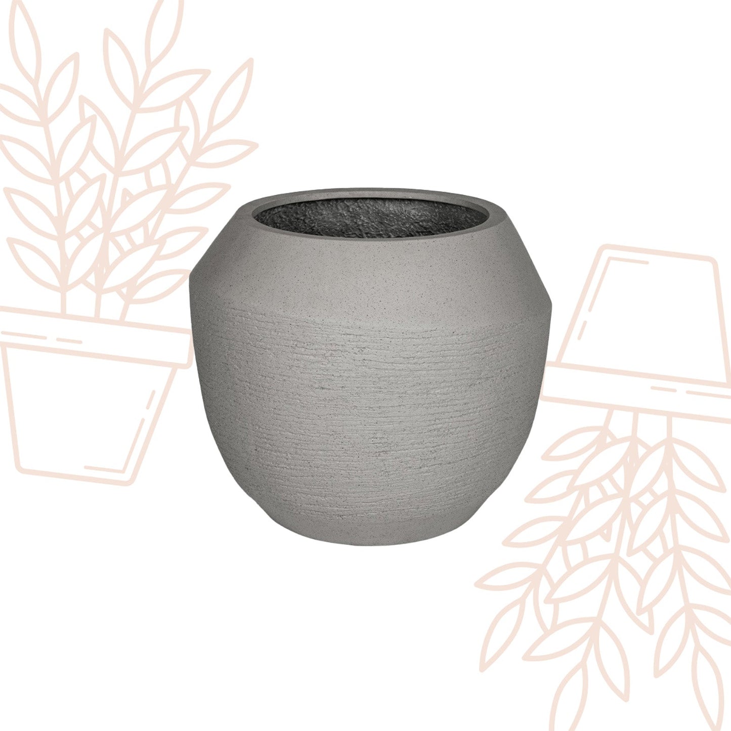 Ruvido Clay - D54 x H47 - Forestbloom