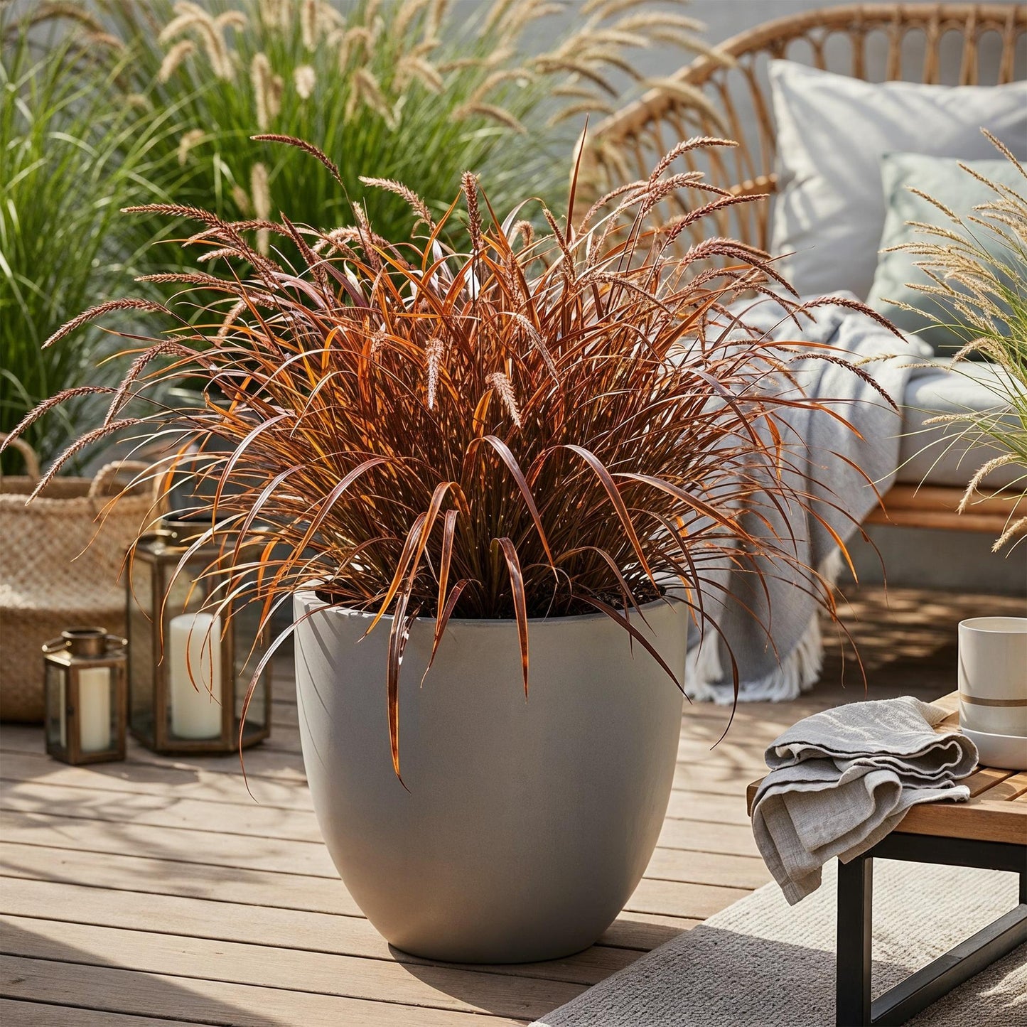 Siergrassen - Uncinia rubra Everflame - 1 Plant - Winterhard - Forestbloom