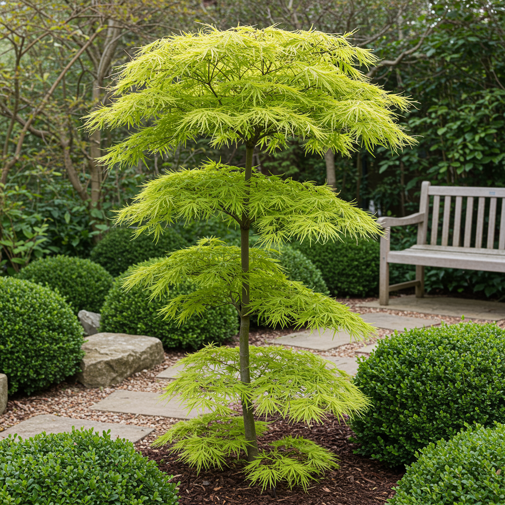 Terrasplant - Japanse Esdoorn - Acer palmatum Koto-no-ito - Forestbloom