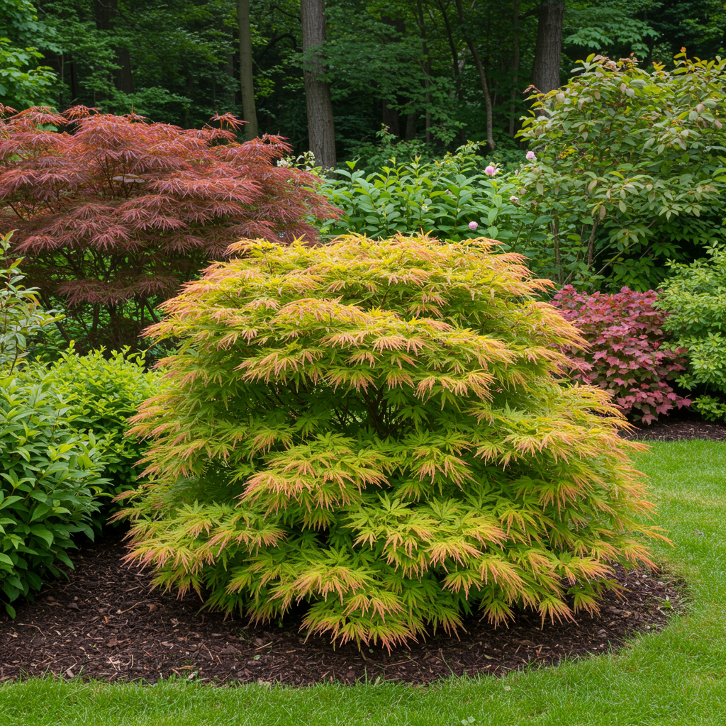 Terrasplant - Japanse Esdoorn - Acer palmatum Methamorphosa - Forestbloom